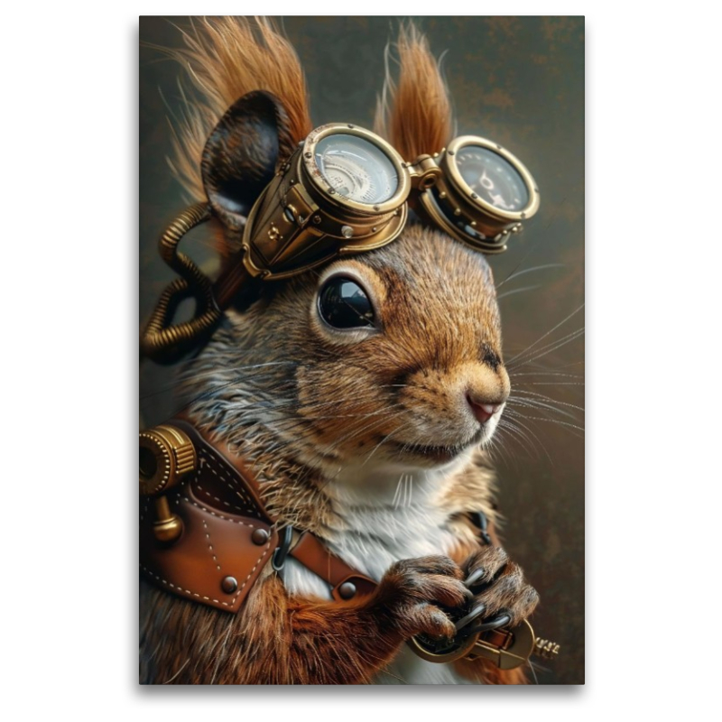 Ein Motiv aus dem Kalender 'Steampunk Fauna'