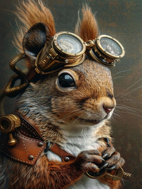 Ein Motiv aus dem Kalender 'Steampunk Fauna'