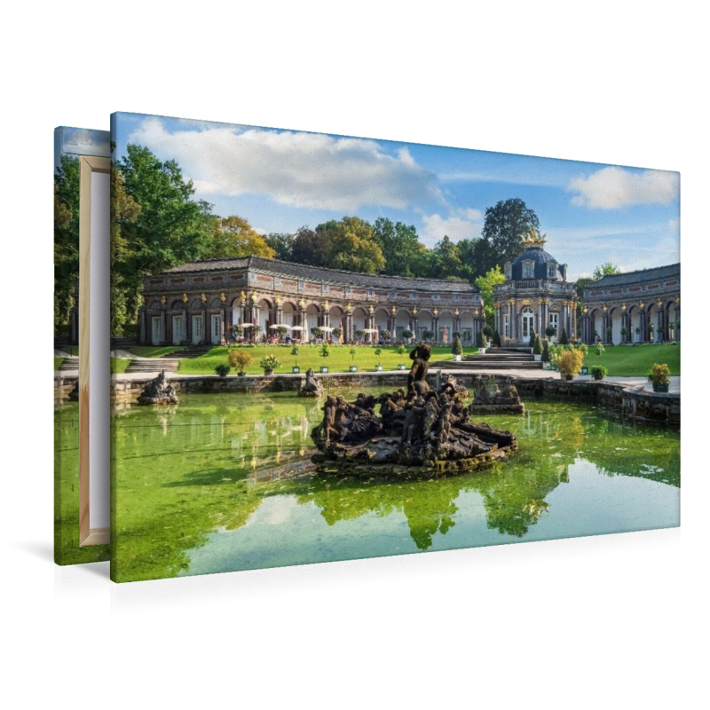 Wasserspiele am Neuen Schloss Eremitage bei Bayreuth