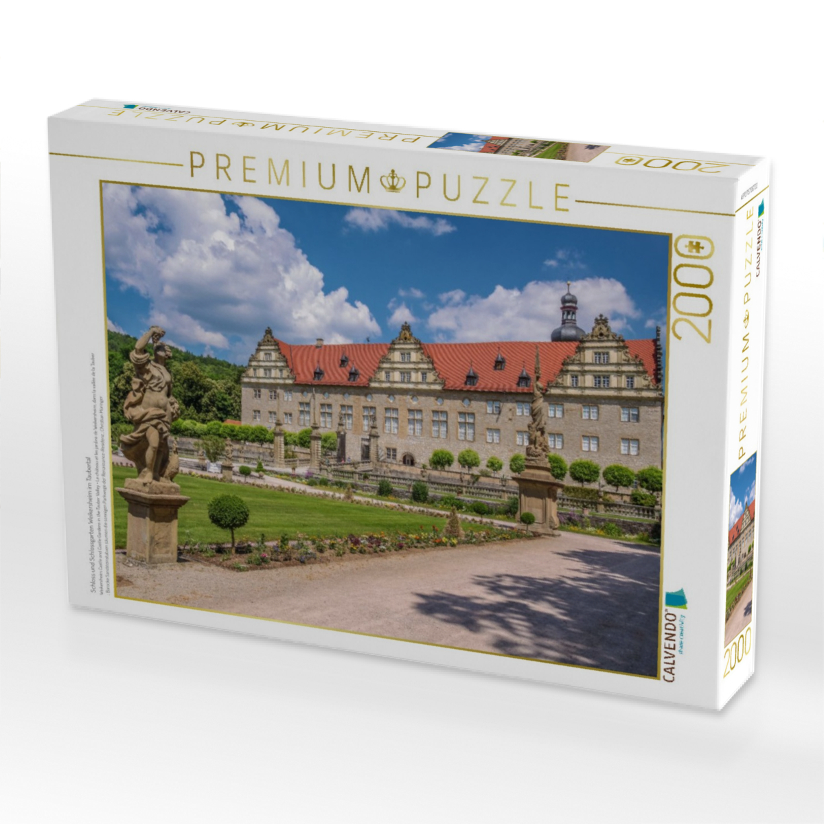 Schloss und Schlossgarten Weikersheim im Taubertal