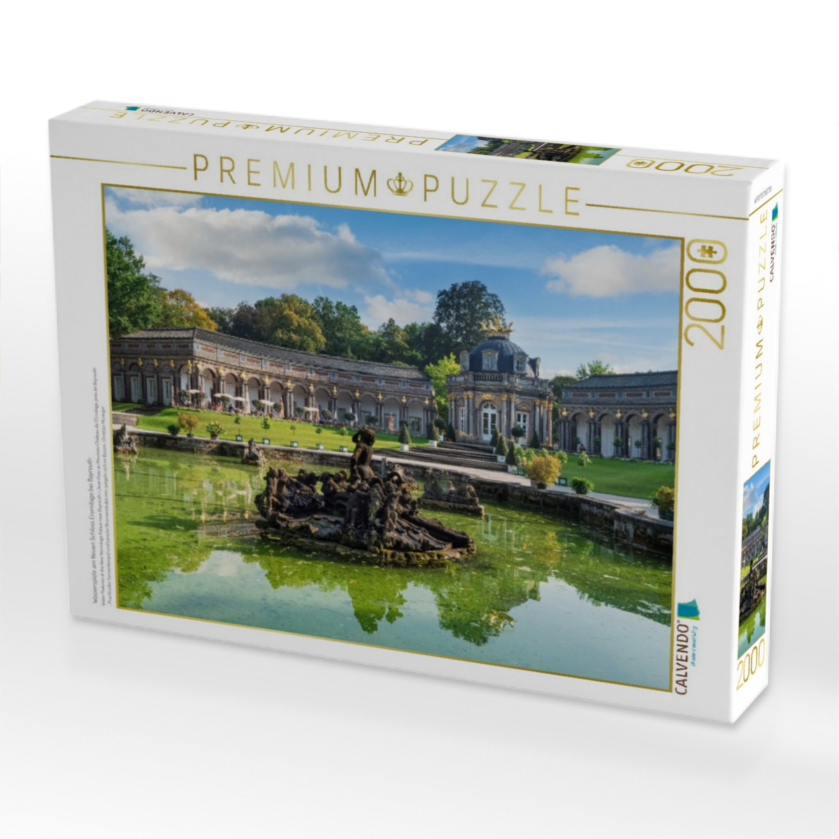Wasserspiele am Neuen Schloss Eremitage bei Bayreuth