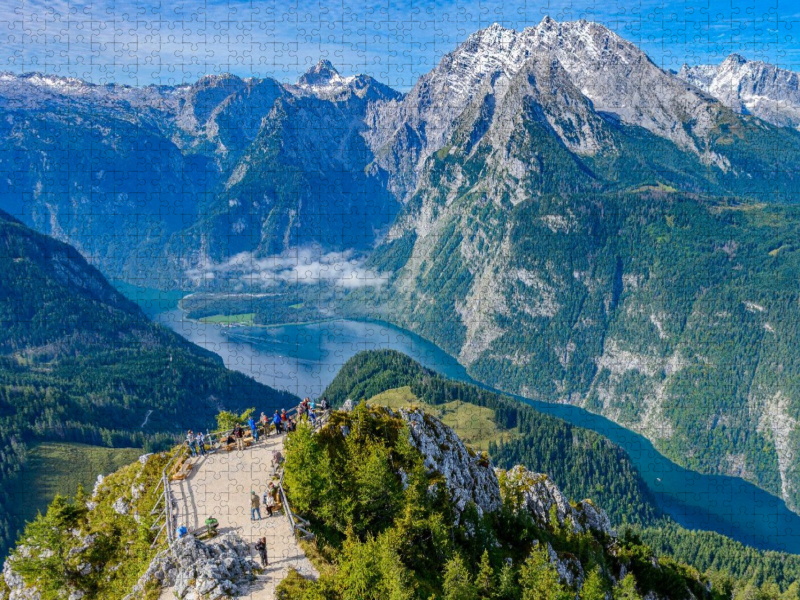 Atemberaubende Aussicht vom Gipfel des Jenner