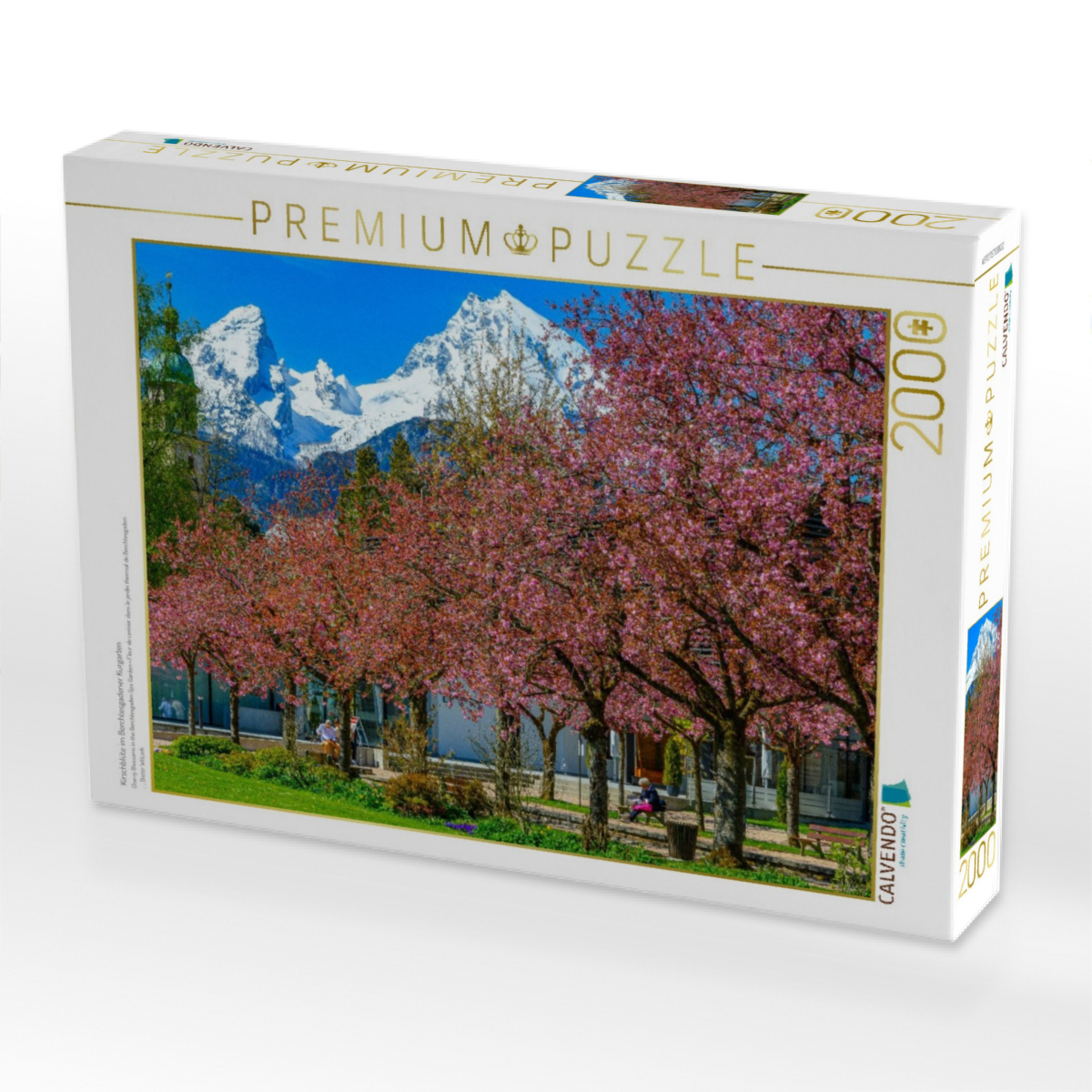 Kirschblüte im Berchtesgadener Kurgarten