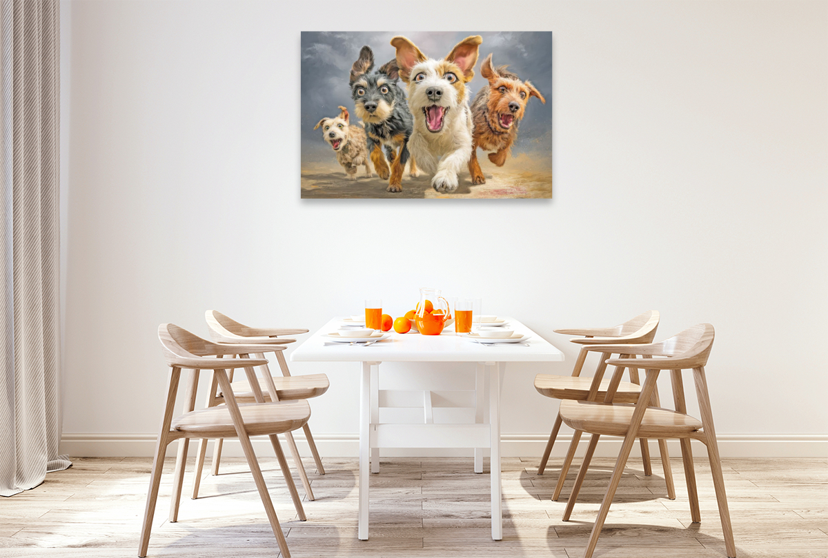 Hunde mit Charme - Illustrationen
