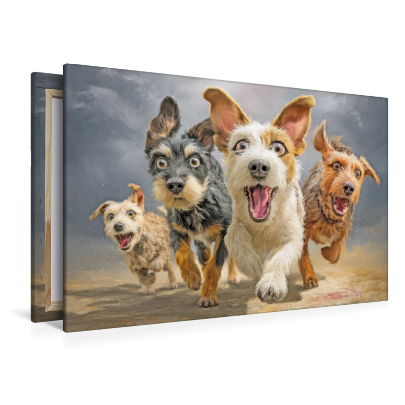 Hunde mit Charme - Illustrationen