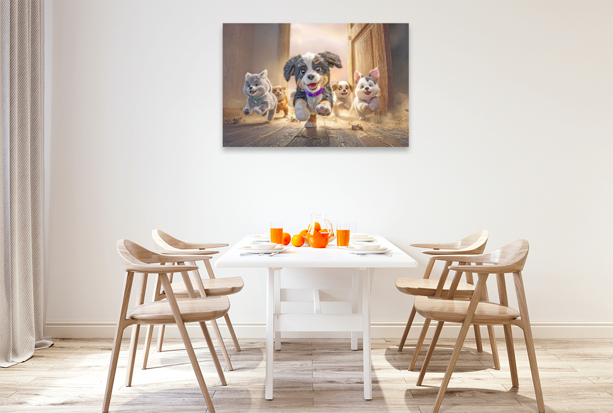 Hunde mit Charme - Illustrationen