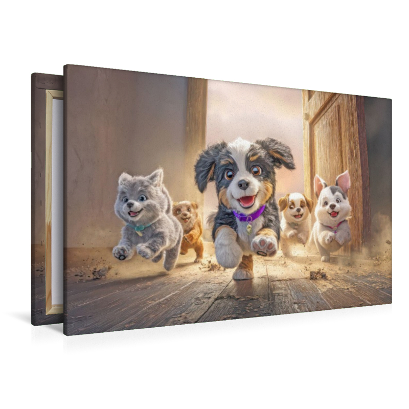 Hunde mit Charme - Illustrationen
