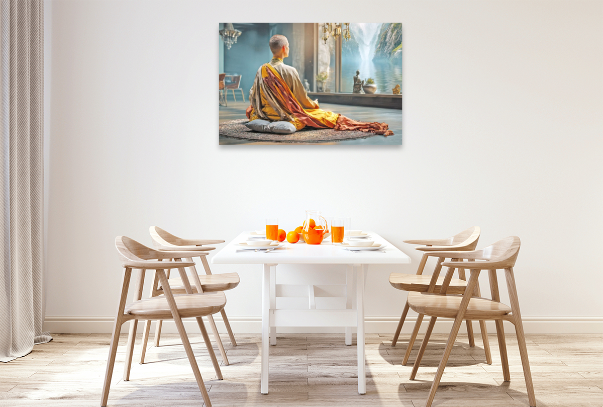 Zen - Illustrative Motive der Stille und Meditation
