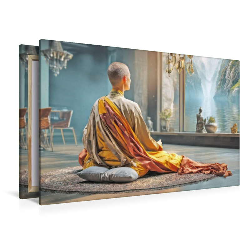Zen - Illustrative Motive der Stille und Meditation