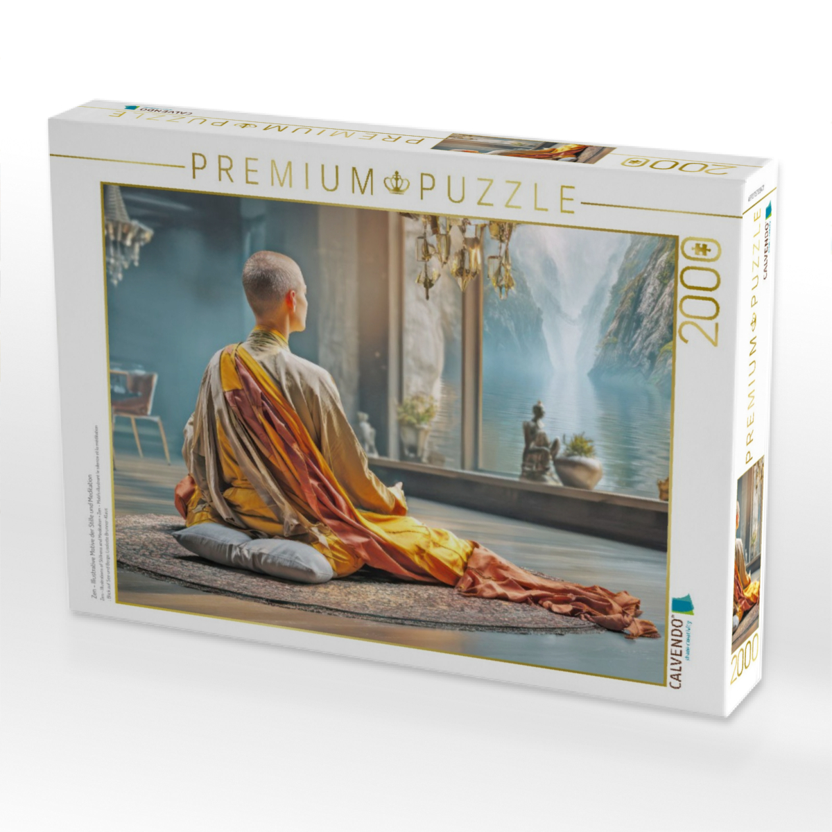 Zen - Illustrative Motive der Stille und Meditation