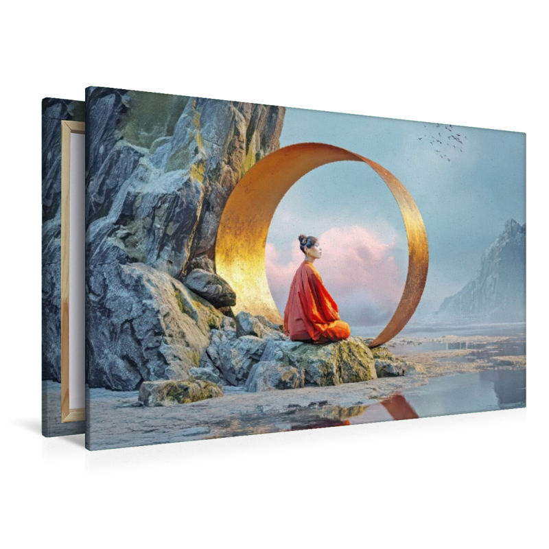 Zen - Illustrative Motive der Stille und Meditation
