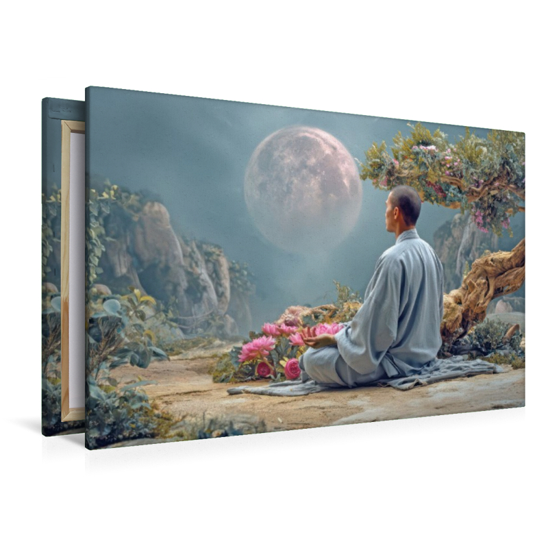 Zen - Illustrative Motive der Stille und Meditation