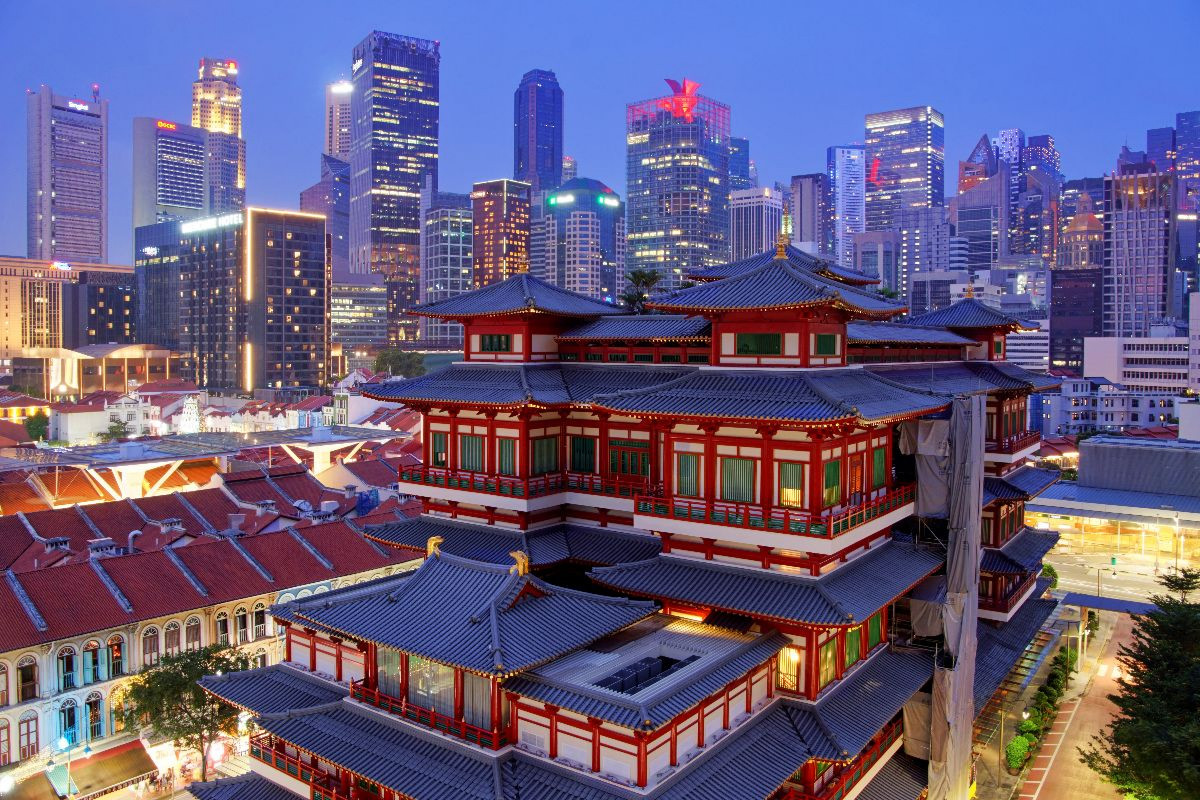Buddha Tooth Relic Temple, Singapur