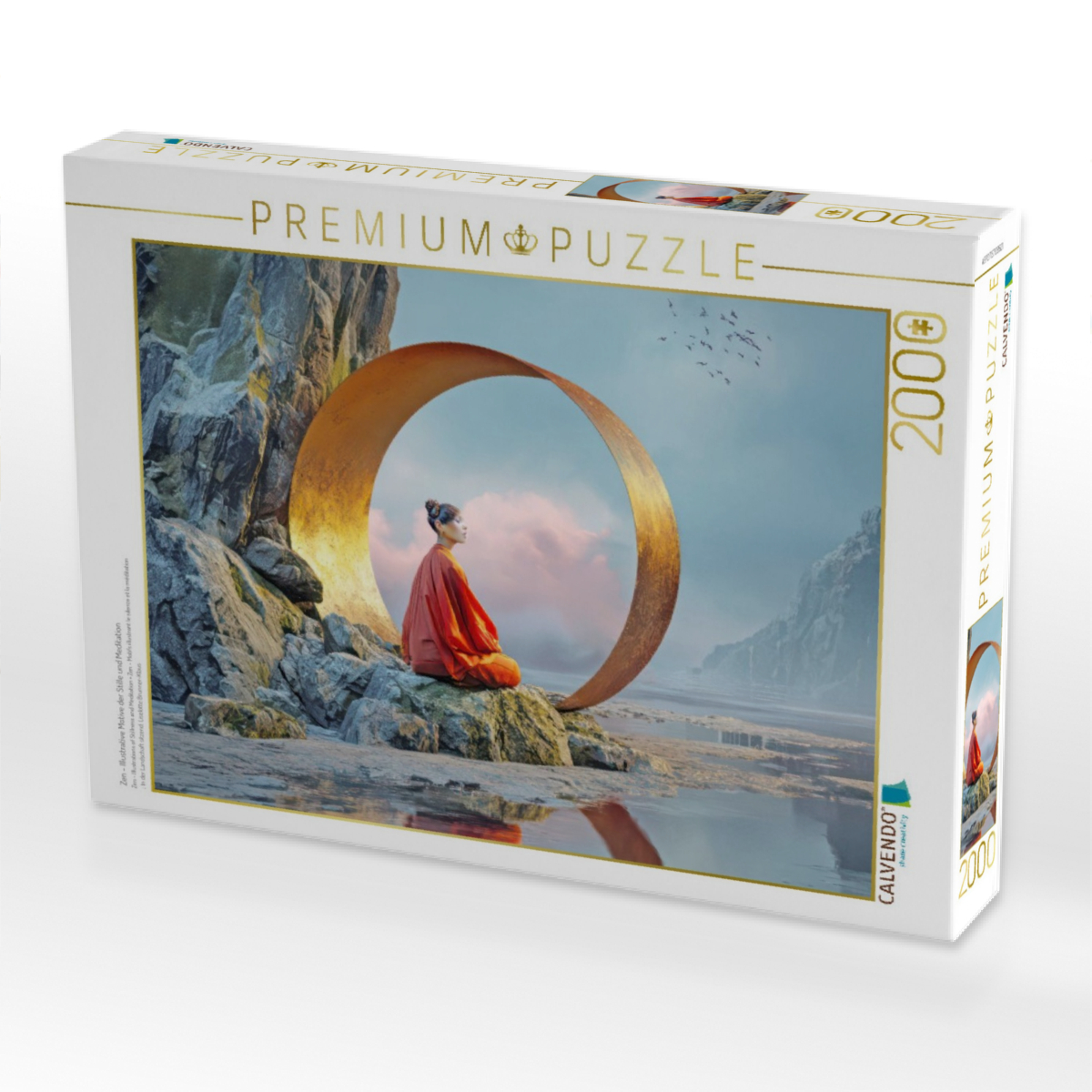 Zen - Illustrative Motive der Stille und Meditation