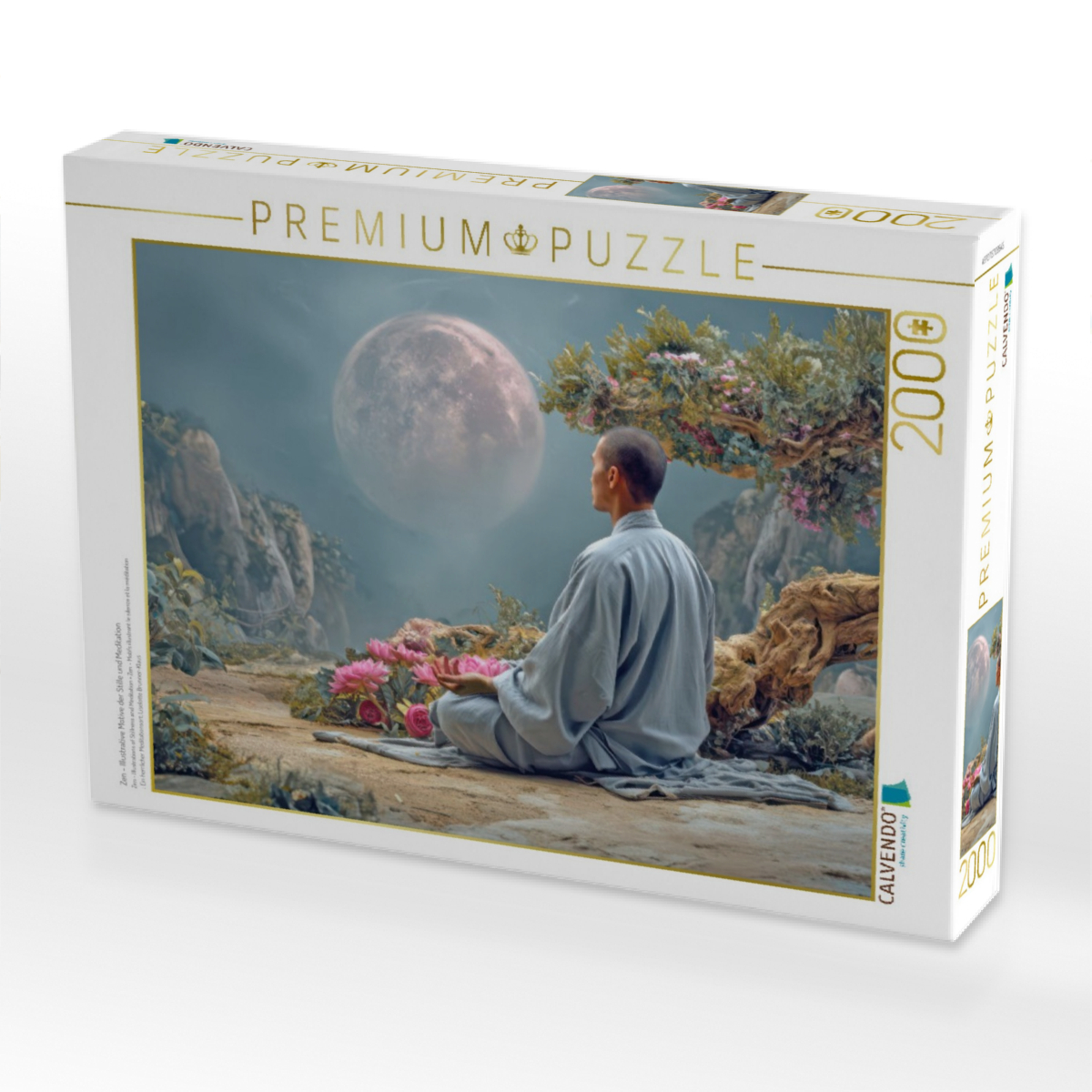 Zen - Illustrative Motive der Stille und Meditation