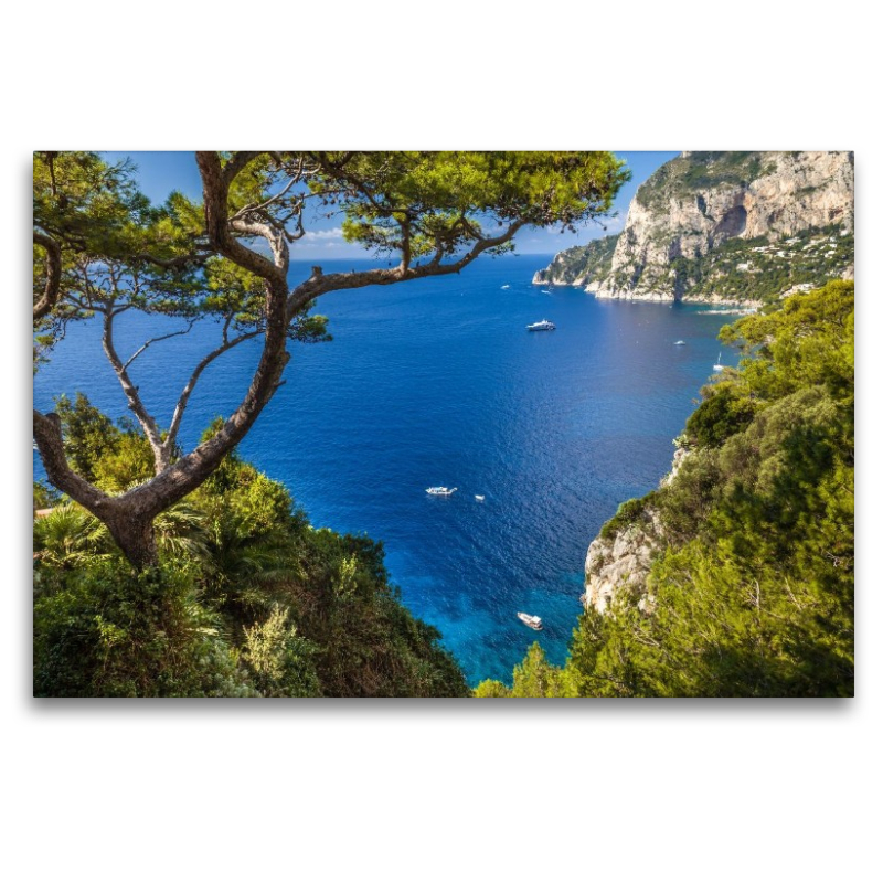 Blick zum Punta de Masullo, Capri