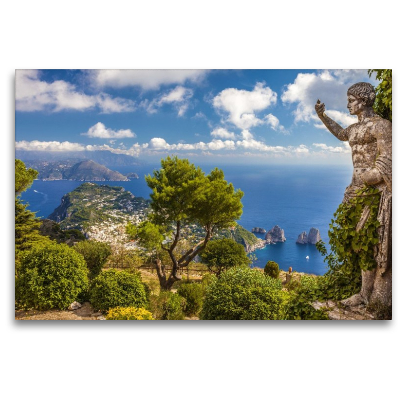 Monte Solaro mit Augustus-Statue auf Capri