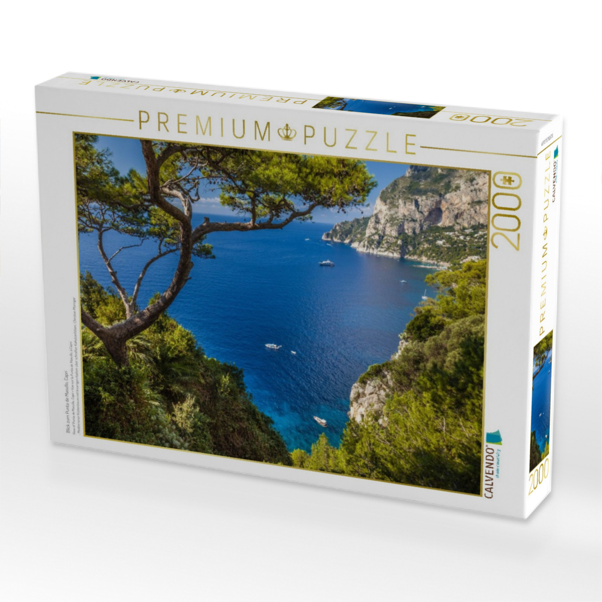Blick zum Punta de Masullo, Capri