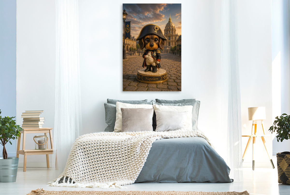 Dackel als Napoleon Bonaparte