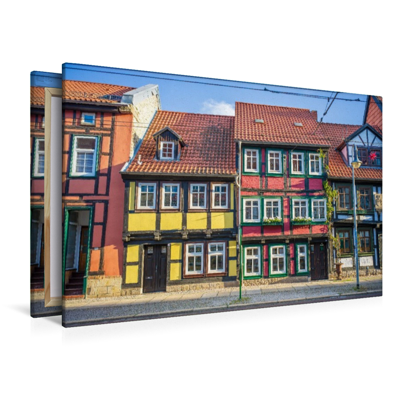 Halberstadt - Bunte Häuser in der Voigtei
