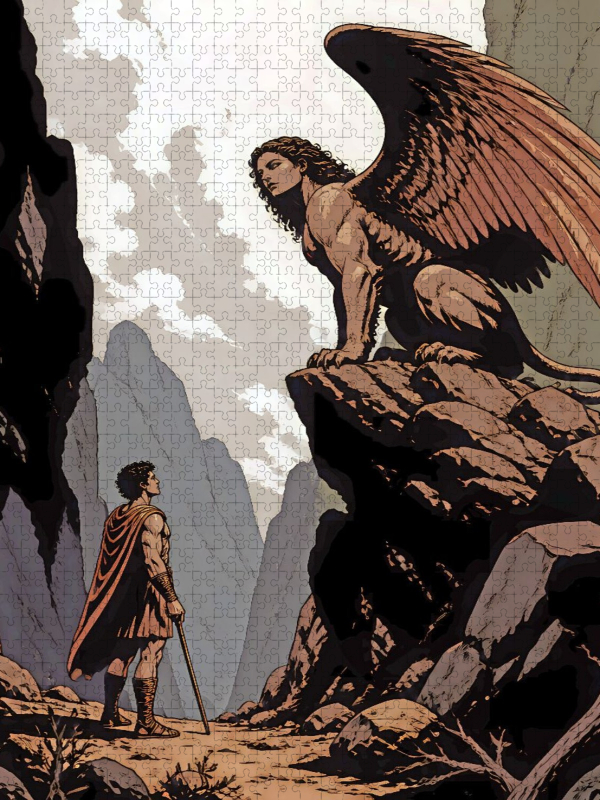Ödipus und die Sphinx