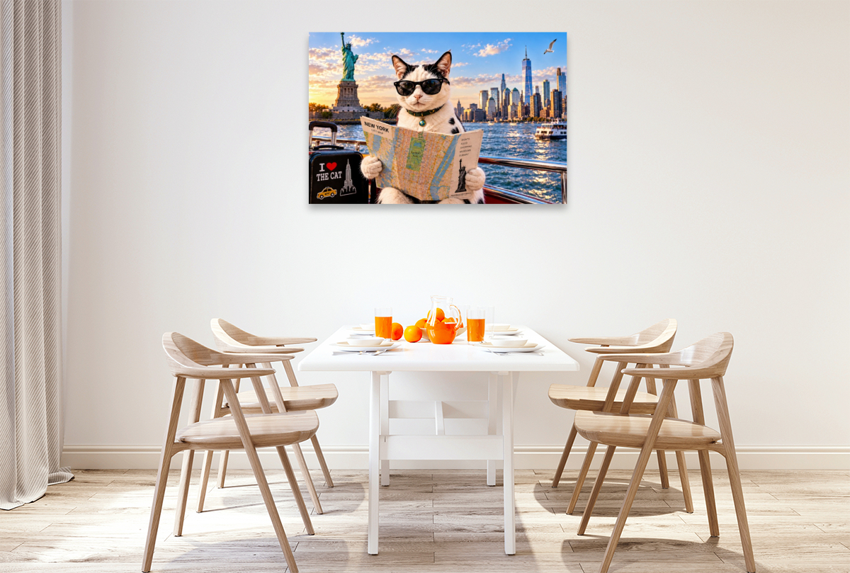 Eine Katze in New York