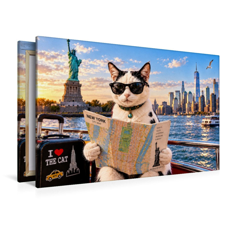 Eine Katze in New York