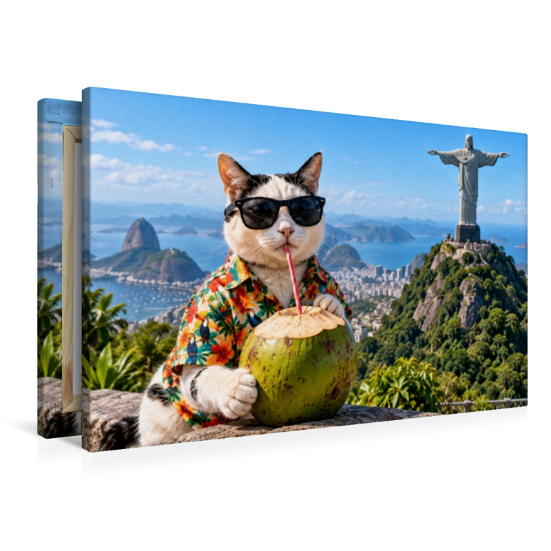 Eine Katze in Rio de Janeiro