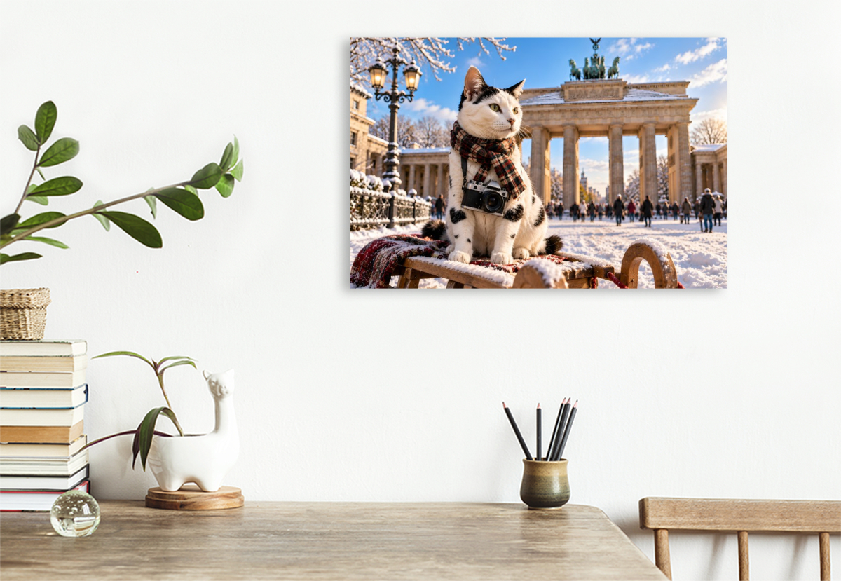 Eine Katze in Berlin