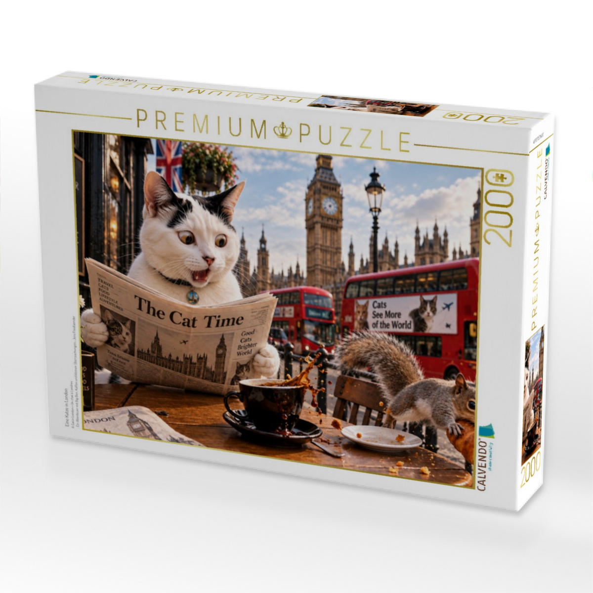 Eine Katze in London