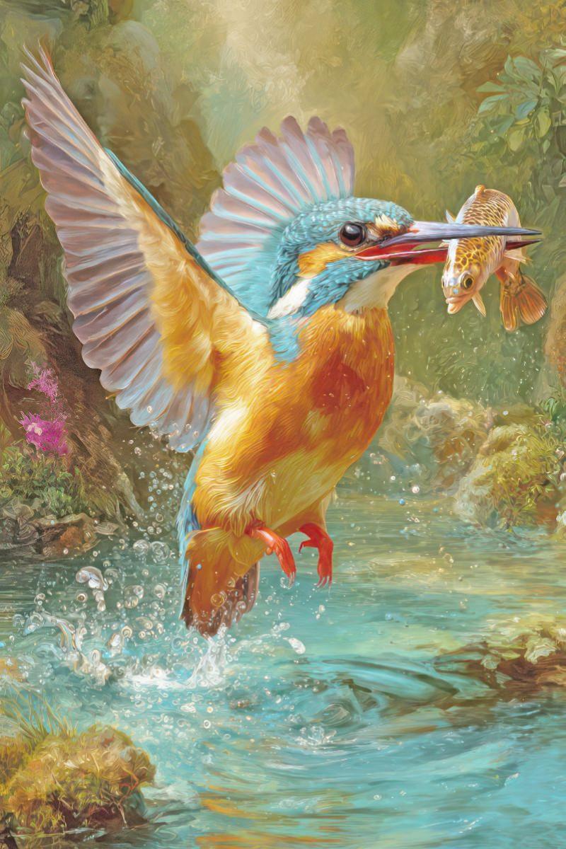 Vögel in ihrer Schönheit - Illustrationen
