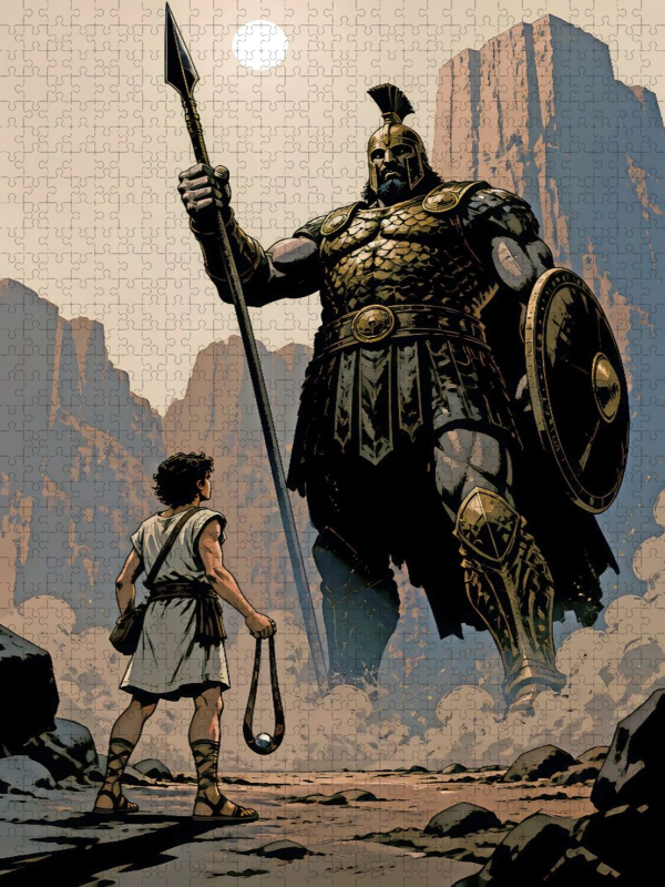 David und Goliath