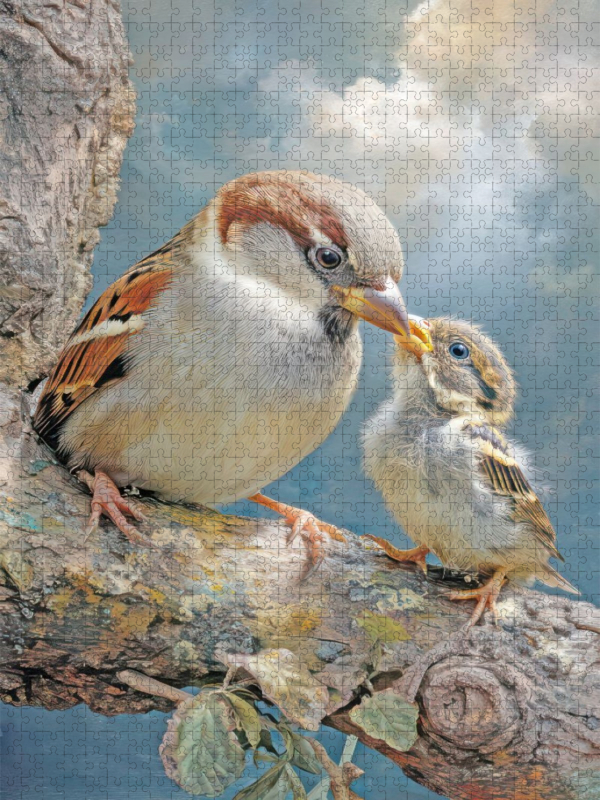 Vögel in ihrer Schönheit - Illustrationen
