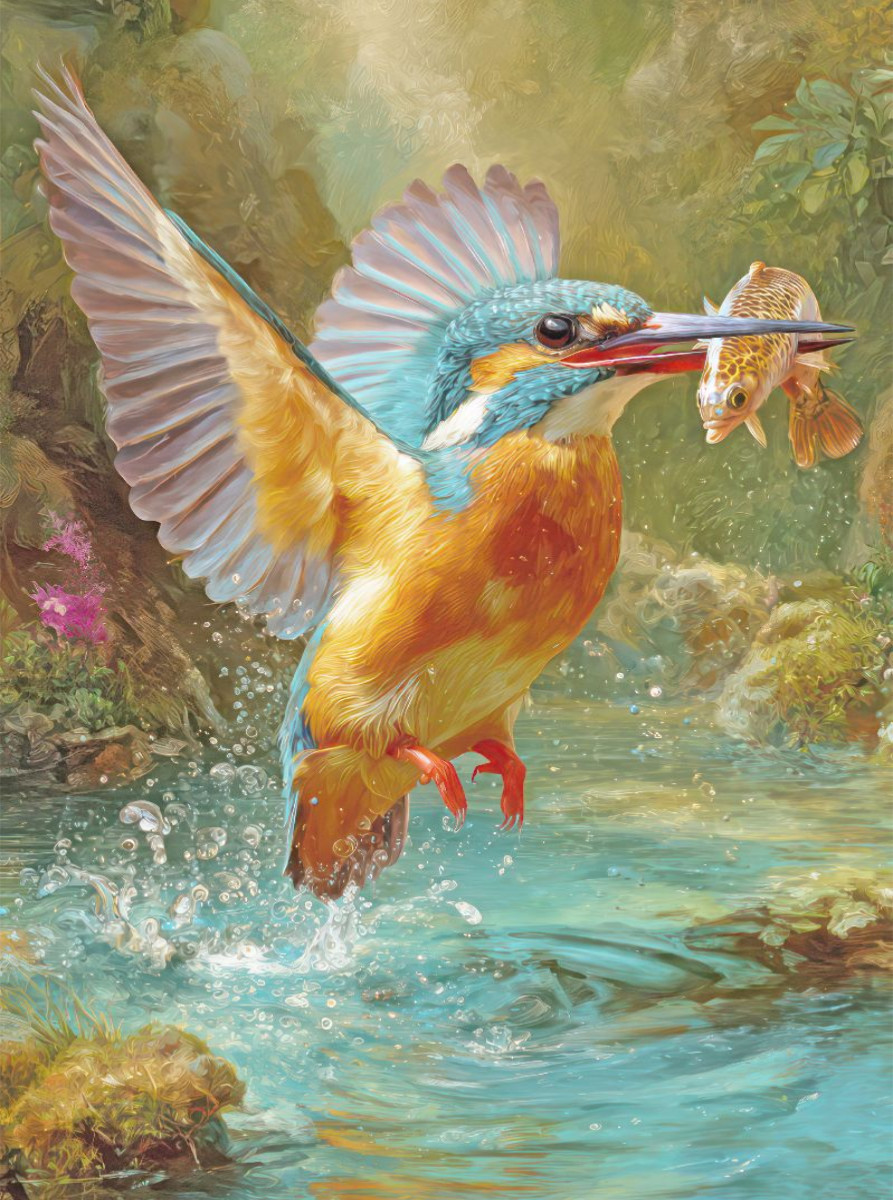 Vögel in ihrer Schönheit - Illustrationen