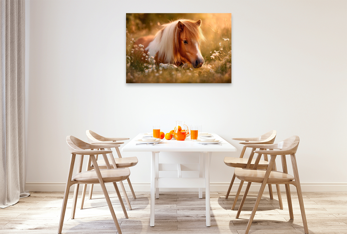 Shetlandpony - Stille Sommermomente