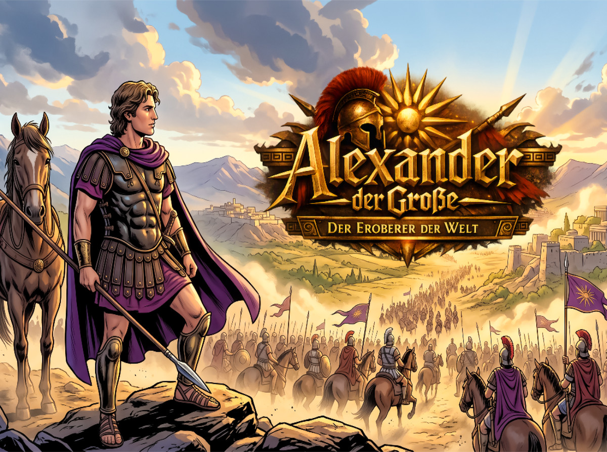 Der junge König träumt vom Weltreich