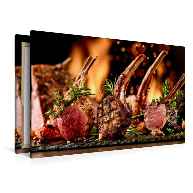 Gegrillte Lammkoteletts