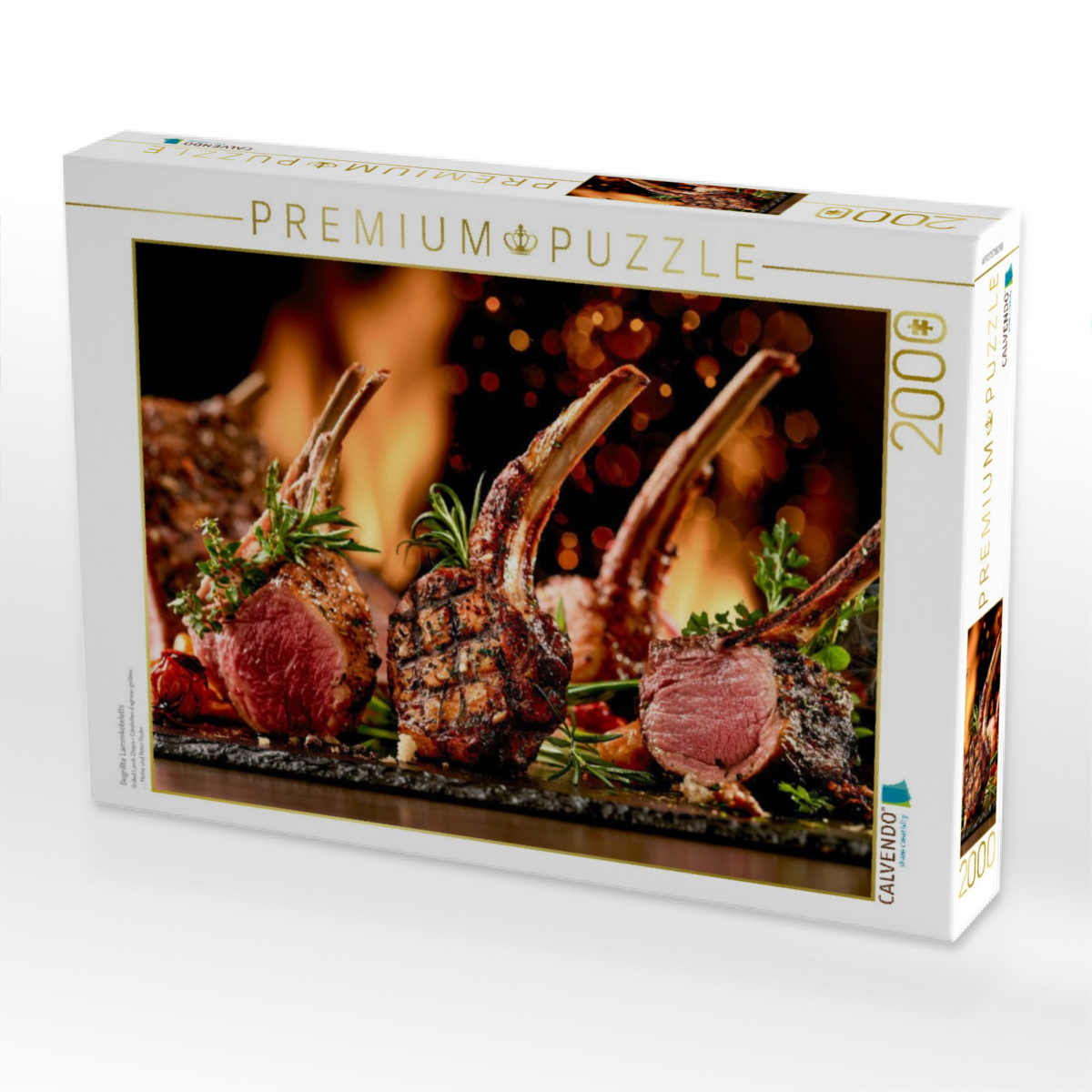 Gegrillte Lammkoteletts
