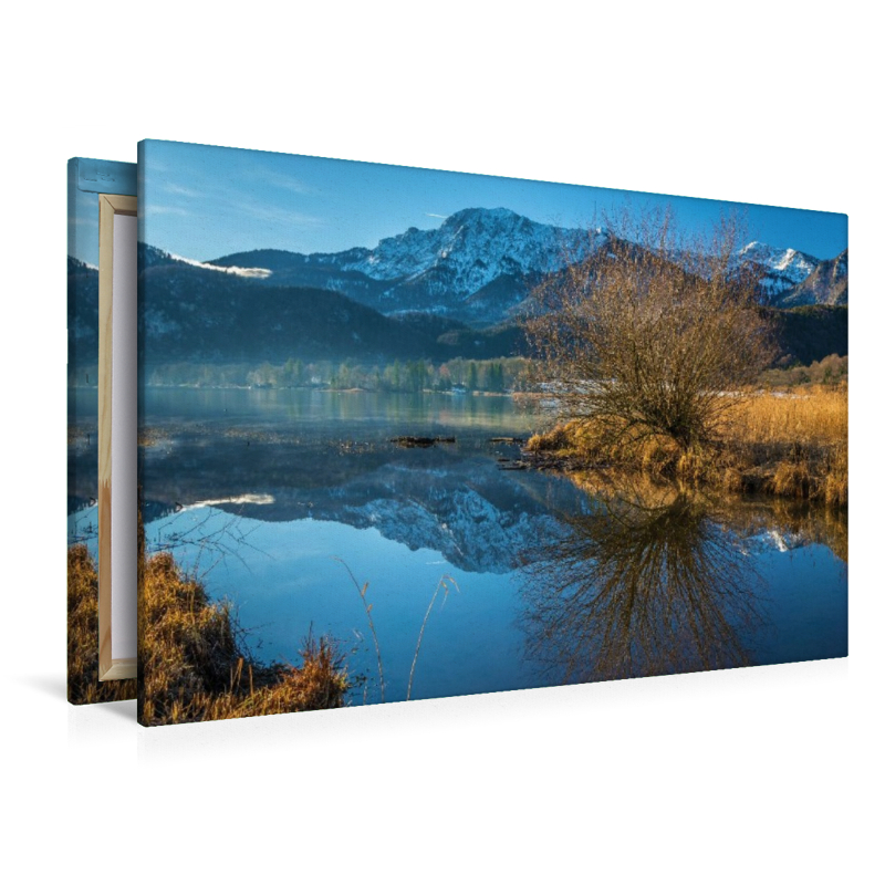 Kochelsee mit Blick zum Herzogstand (1.731 m)