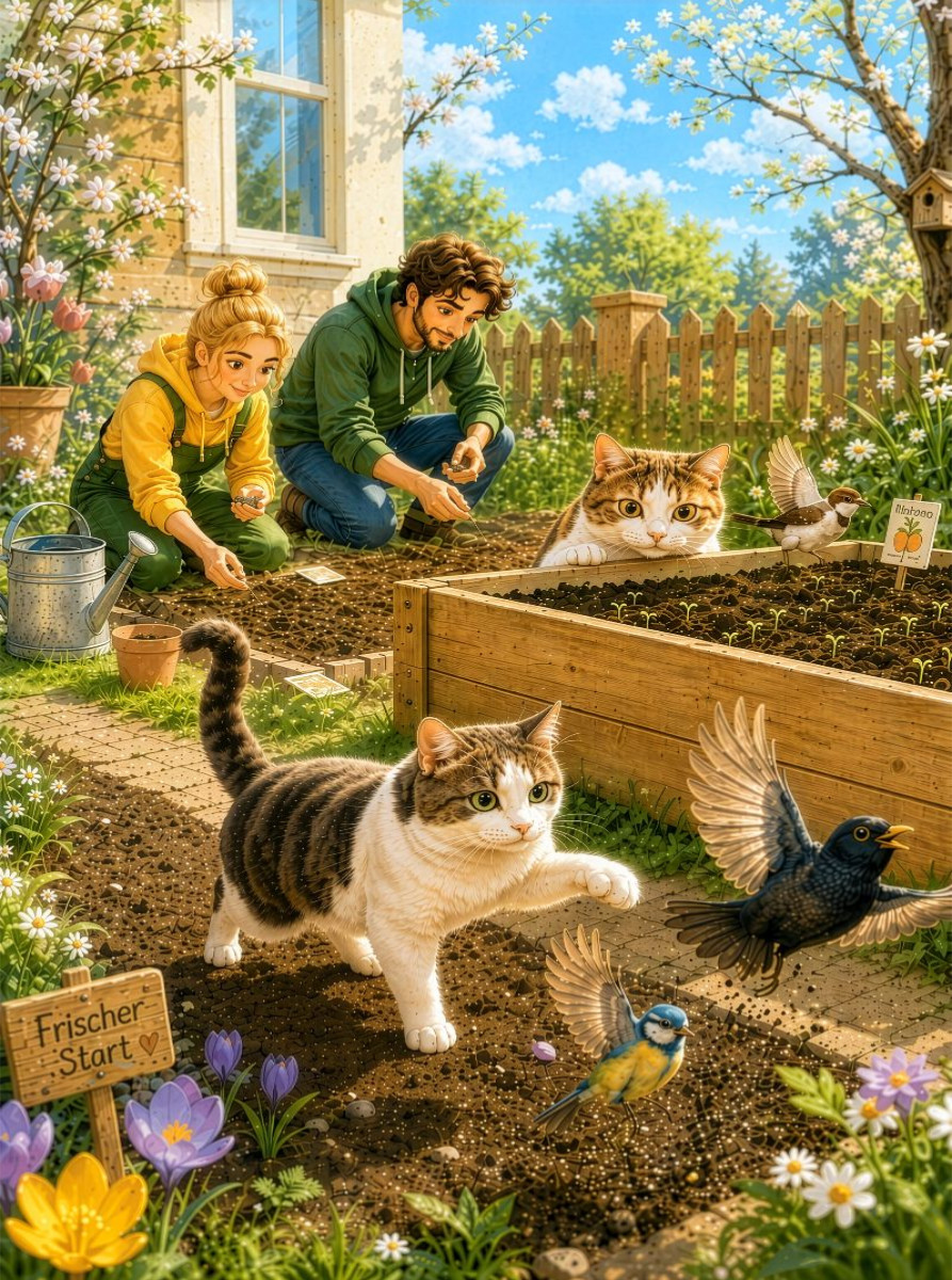 Katzen haben Personal? Von wegen!