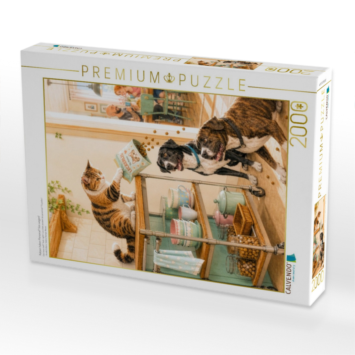 Katzen haben Personal? Von wegen!