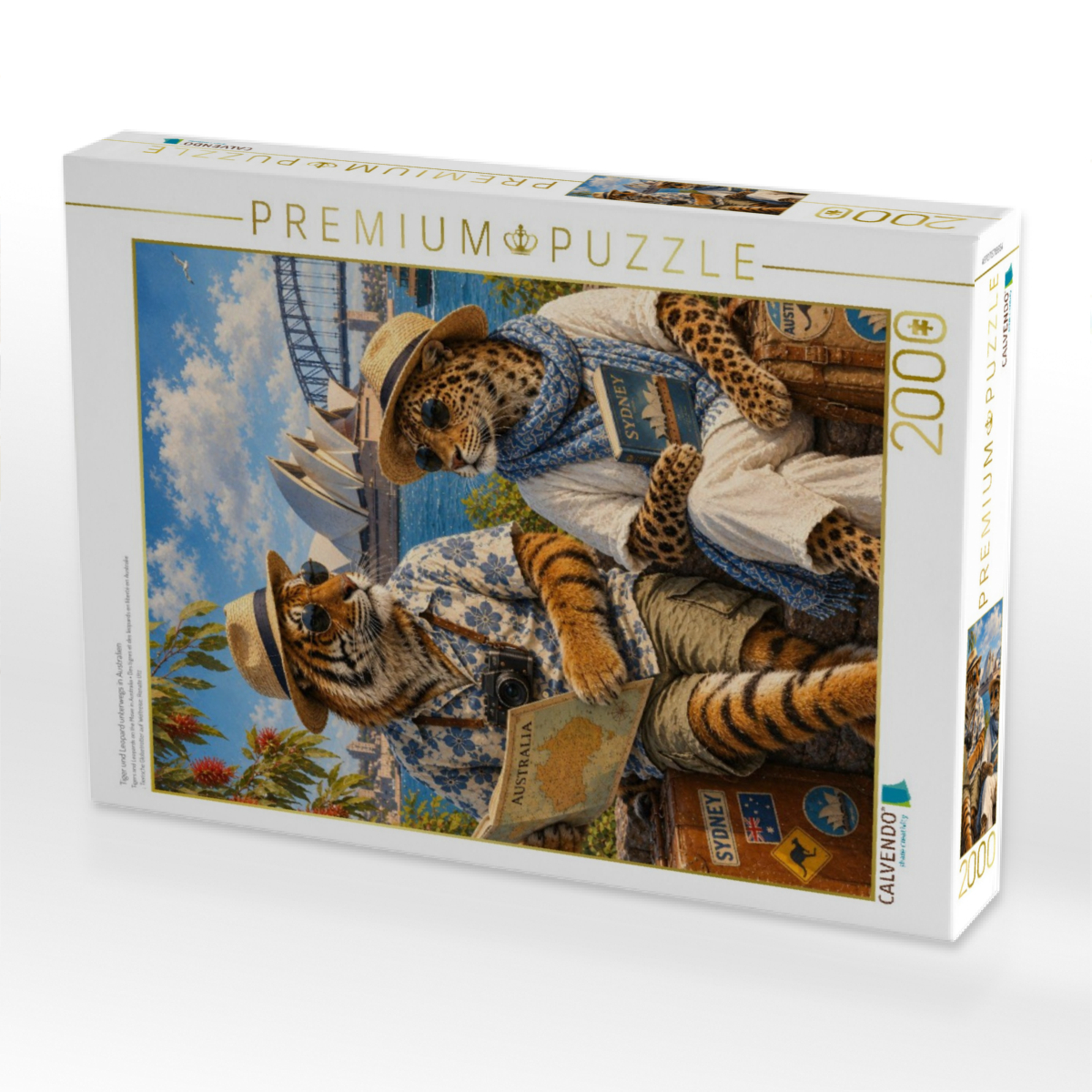 Tiger und Leopard unterwegs in Australien