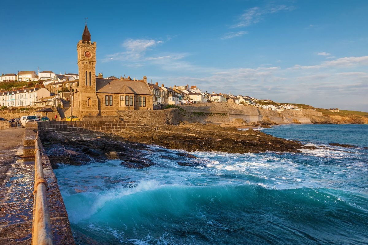 Kirche am Kai in Porthleven, Cornwall, England