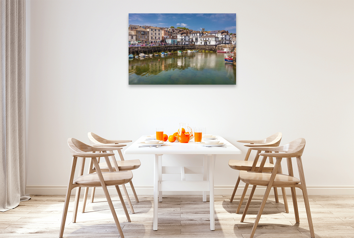 Alter Hafen von Falmouth, Cornwall, England