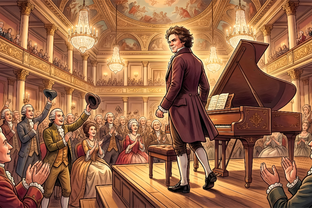 Beethoven wird Wiens neuer Stern