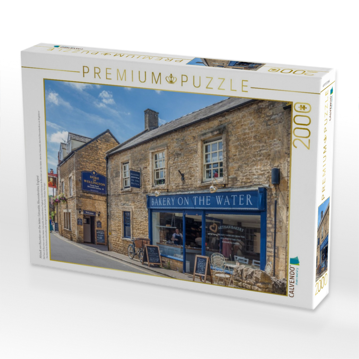 Altstadt von Bournton-on-the-Water, Cotswolds, Gloucestershire, England