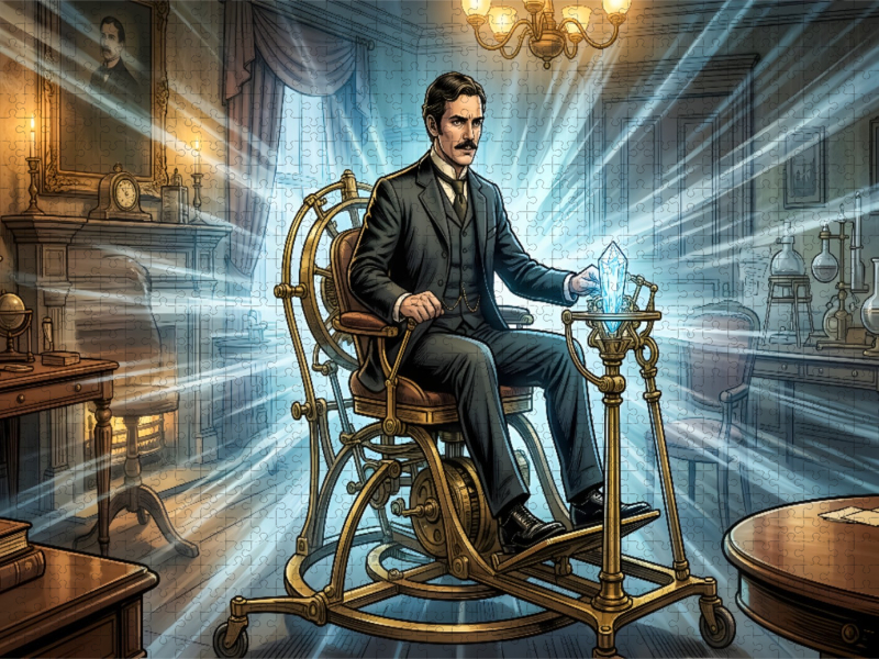 Die Zeitmaschine startet ihre Reise