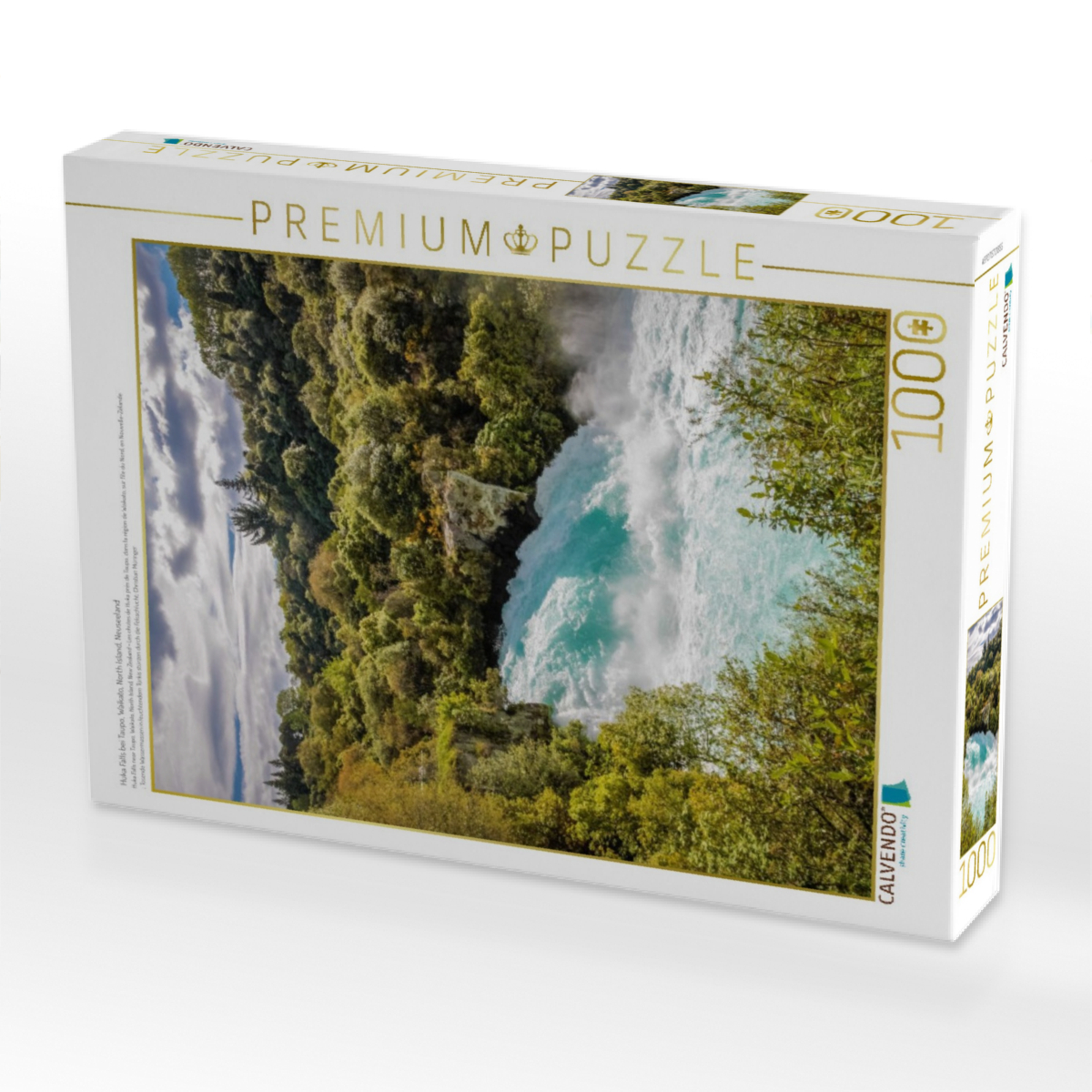 Huka Falls bei Taupo, Waikato, North Island, Neuseeland