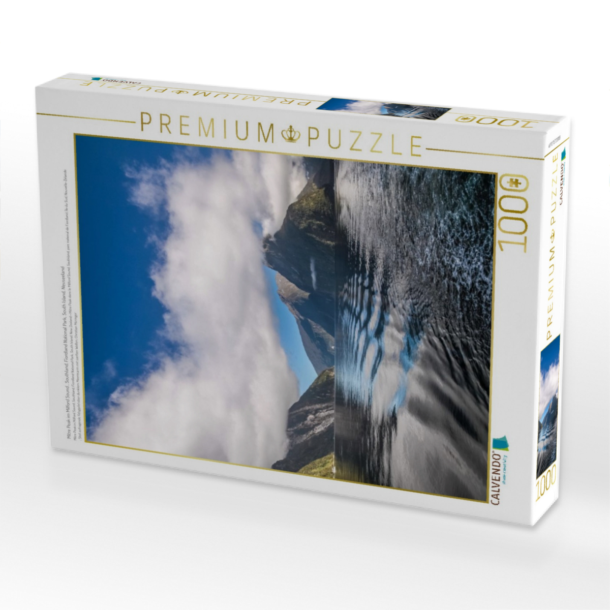 Mitre Peak im Milford Sound , Southland, Fiordland National Park, South Island, Neuseeland