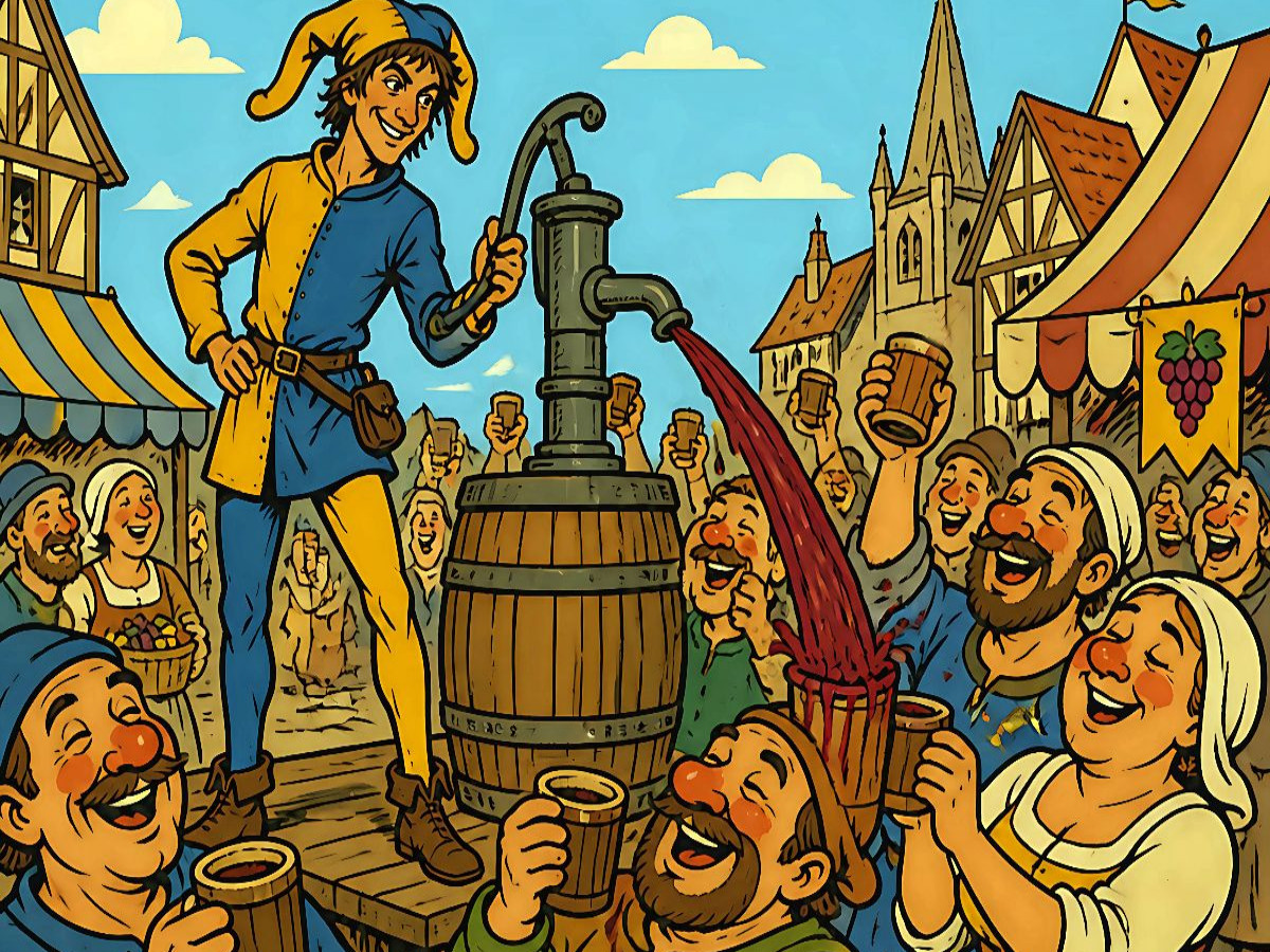 Wein statt Wasser
